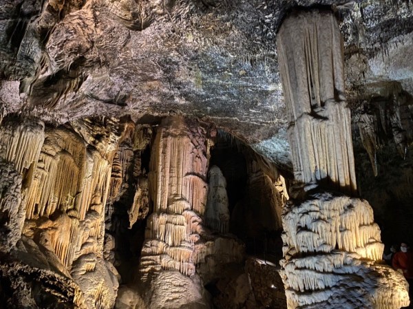 Stalagmites and stalactites