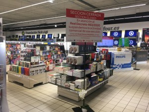 Commercial activity suspended